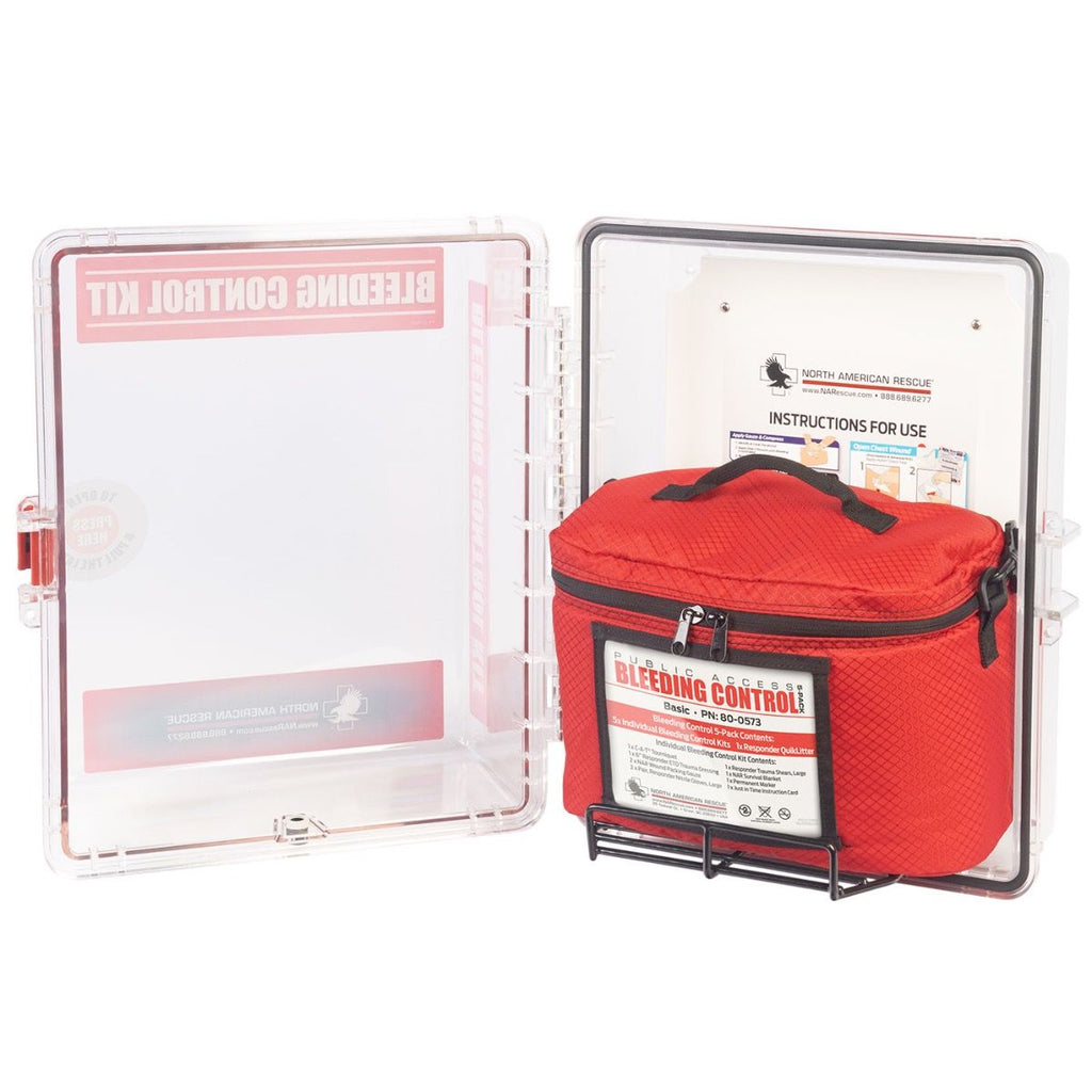 PUBLIC ACCESS BLEEDING CONTROL STATIONS - 6-PACK VACUUM SEALED