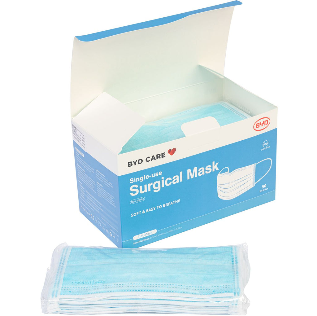 DISPOSABLE SURGICAL MASKS - LEVEL 2/3 (BOX OF 50)